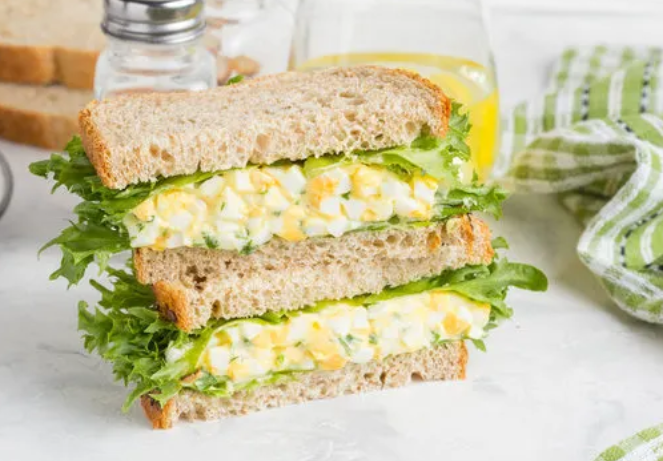 Boiled Egg Sandwich